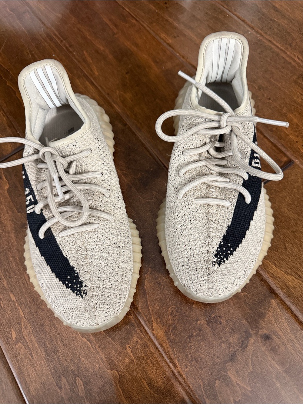 Yeezy Boost 350 V2 Bone with Black Stripe